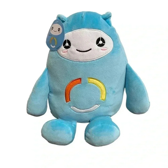 Kidzone VOVO The New Original Ride-On Soft Colorful Plushie Blue Stuffed Toy New - Picture 1 of 8
